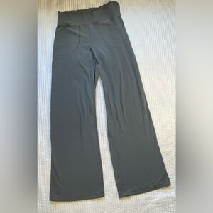 Lululemon women's wide-leg yoga pants.